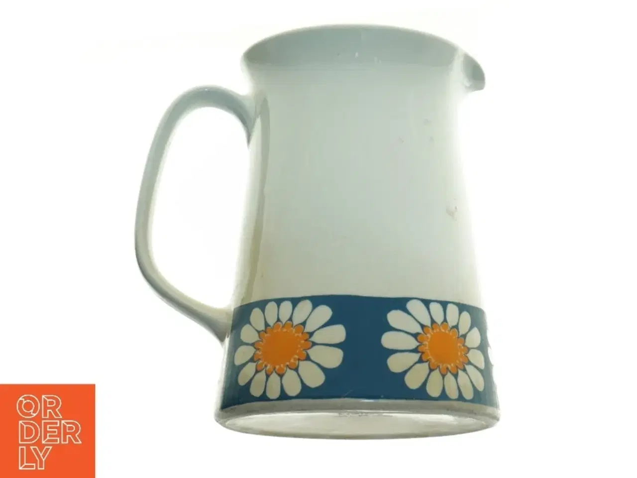 Billede 1 - Retro Daisy keramikkande fra Turi design Norway (str. 17 x 13 cm)