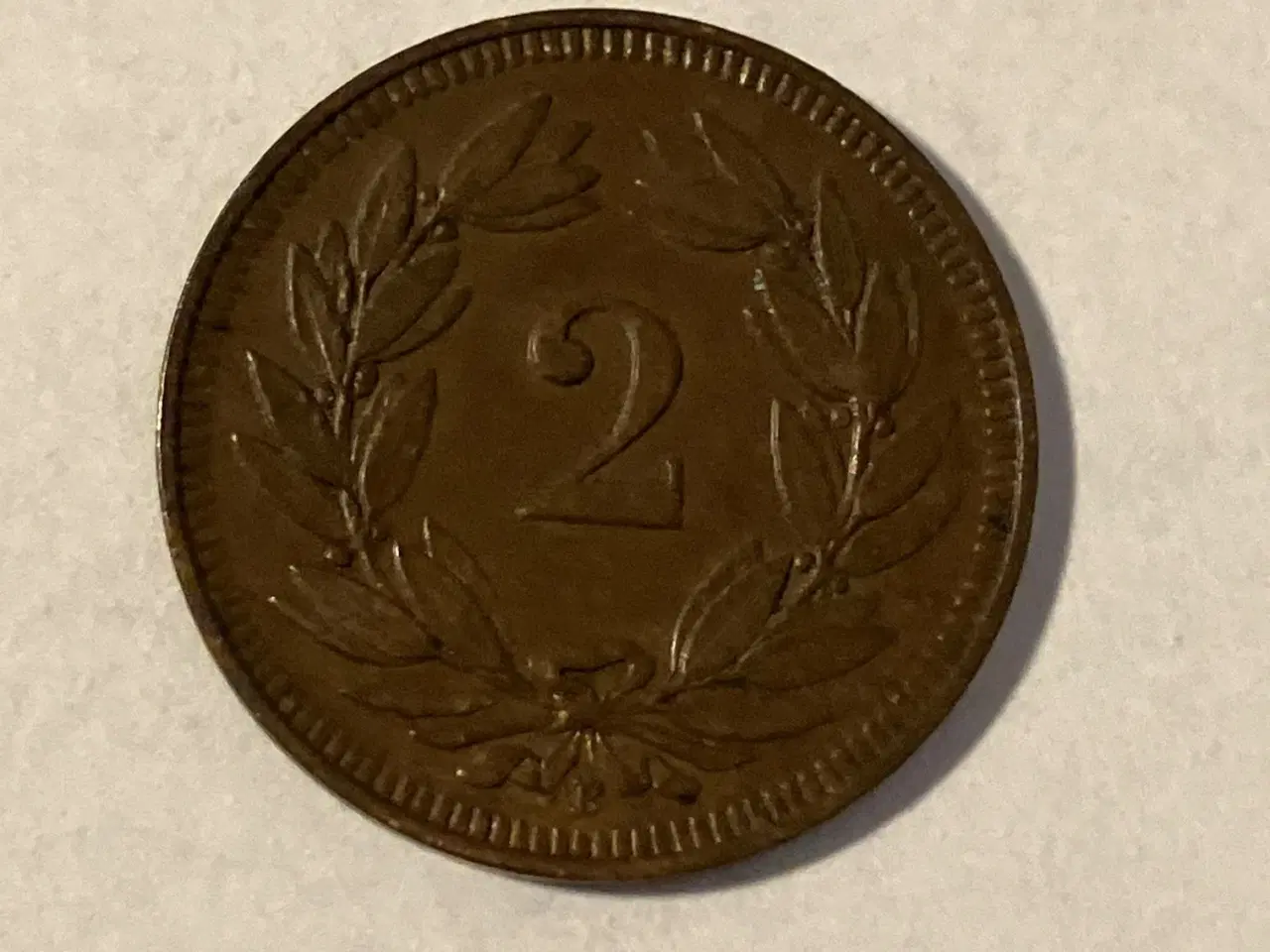 Billede 2 - 2 Rappen Switzerland 1914