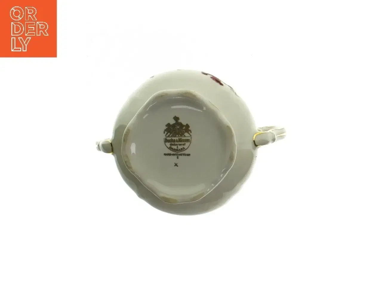 Billede 3 - Sukkerskål med blomsteråprint fra Bucka&Nissen (str. HØ:14x11cm)