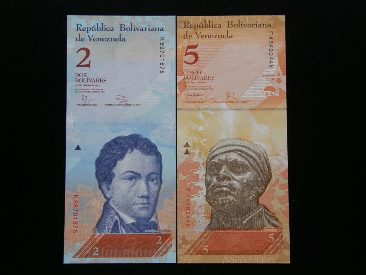 Billede 2 - Venezuela   6 Stk.   Unc.