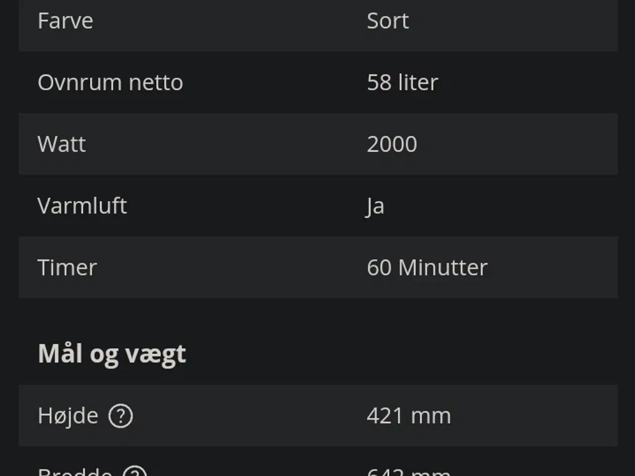 Billede 5 - Miniovn