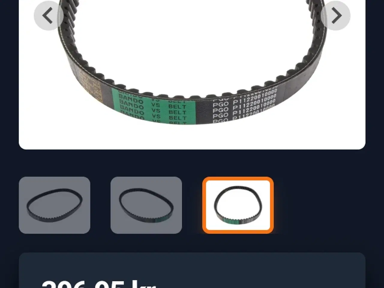 Billede 3 - Ny original Kilerem til pgo 