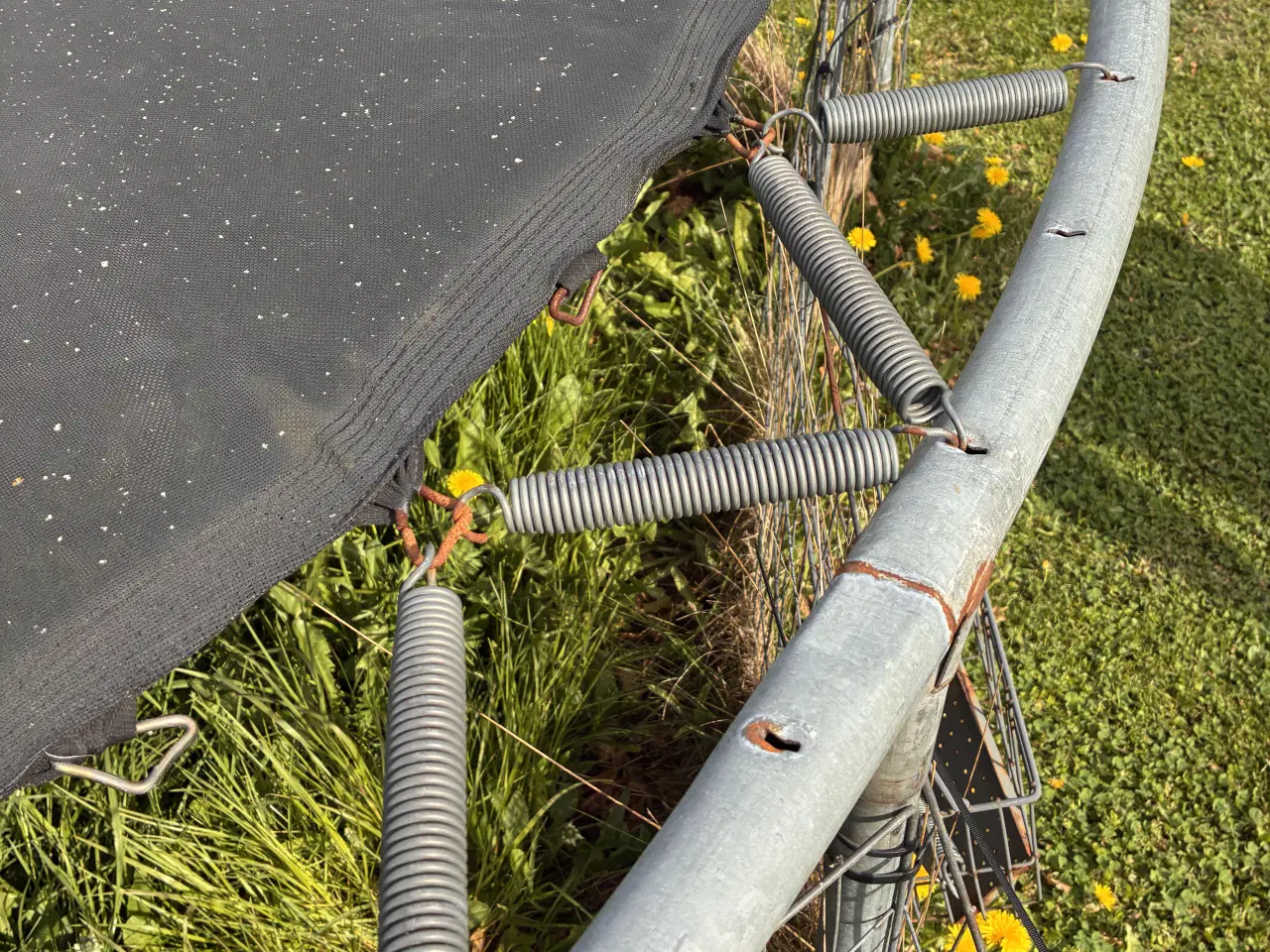 Billede 2 - Trampolin uden net og kant. GRATIS