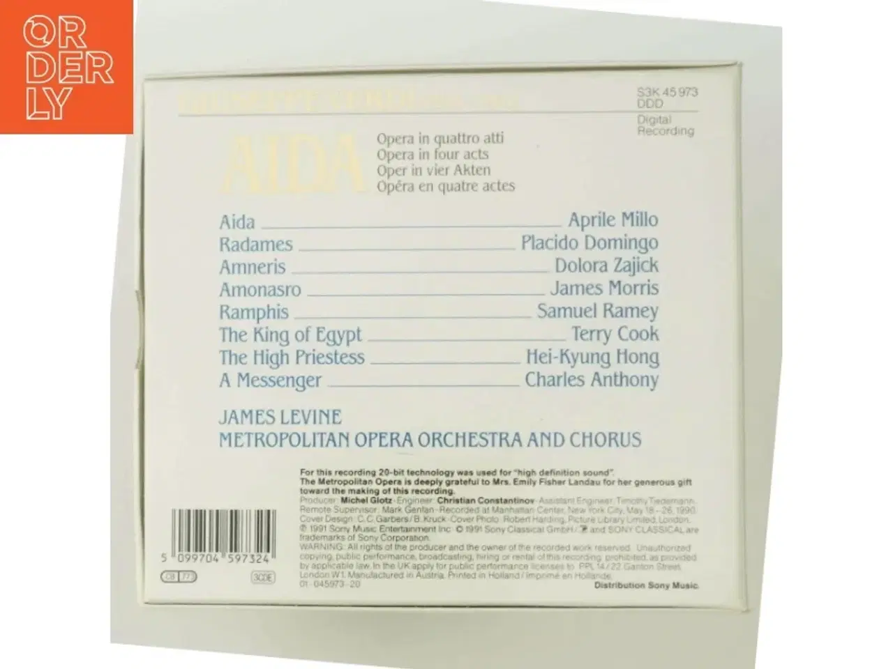 Billede 3 - Aida med Aprile Millo (DVD)