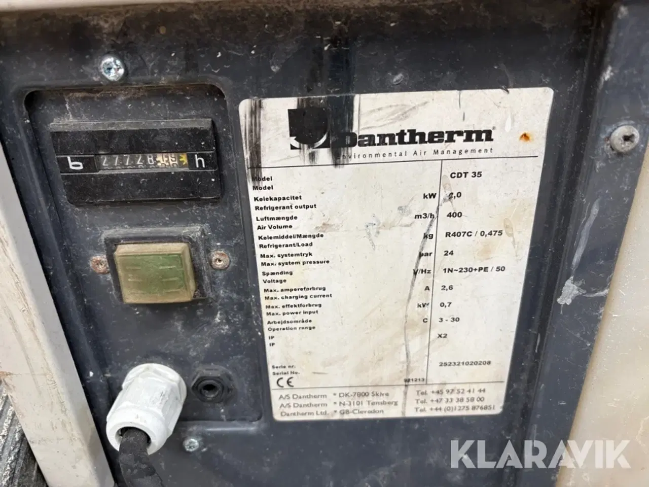 Billede 5 - Affugtere Dantherm - drieaz CDT 35 / 1200