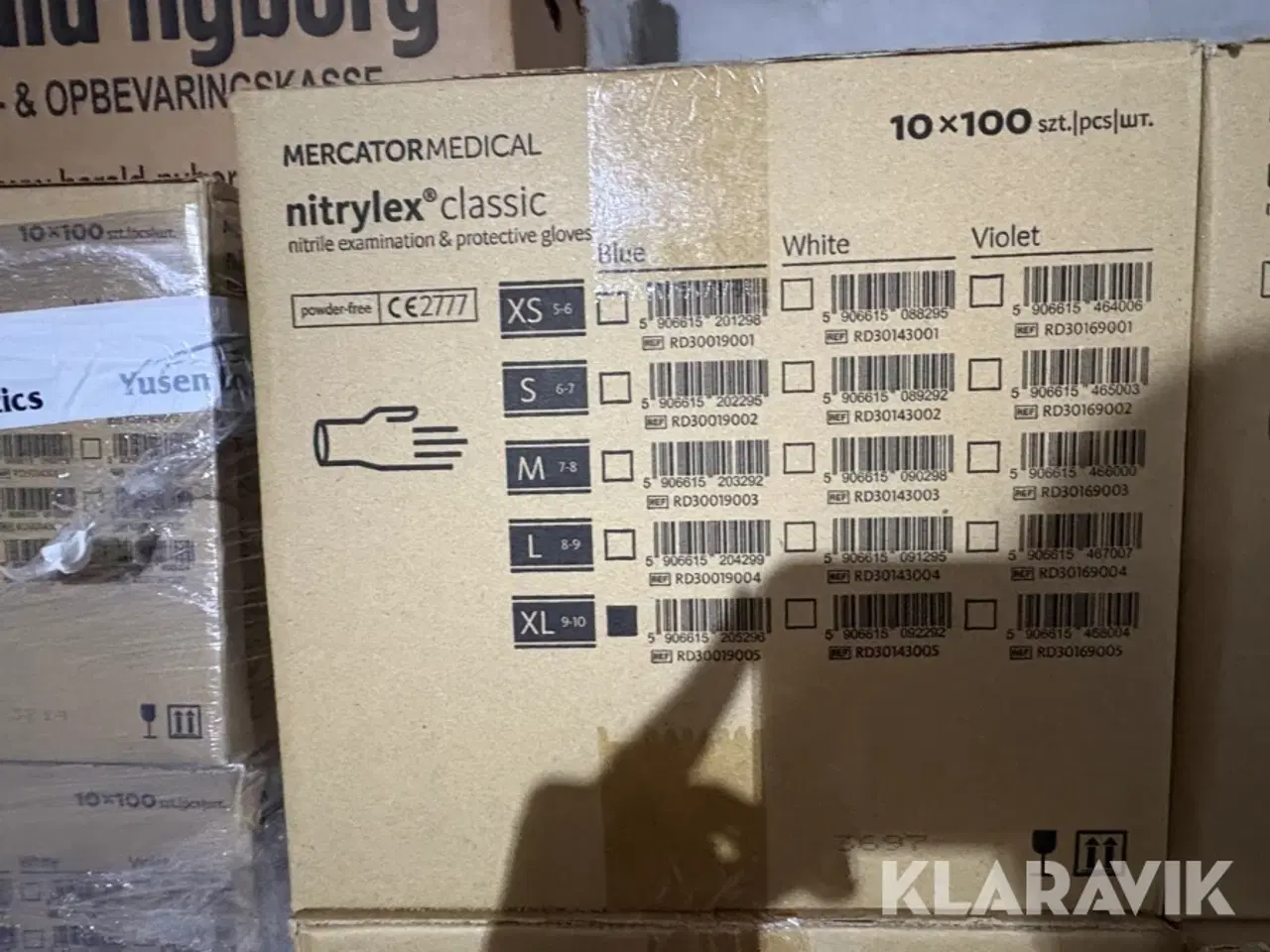 Billede 4 - Nitrilhandsker Mercator Nitrylex classic 10 kasser