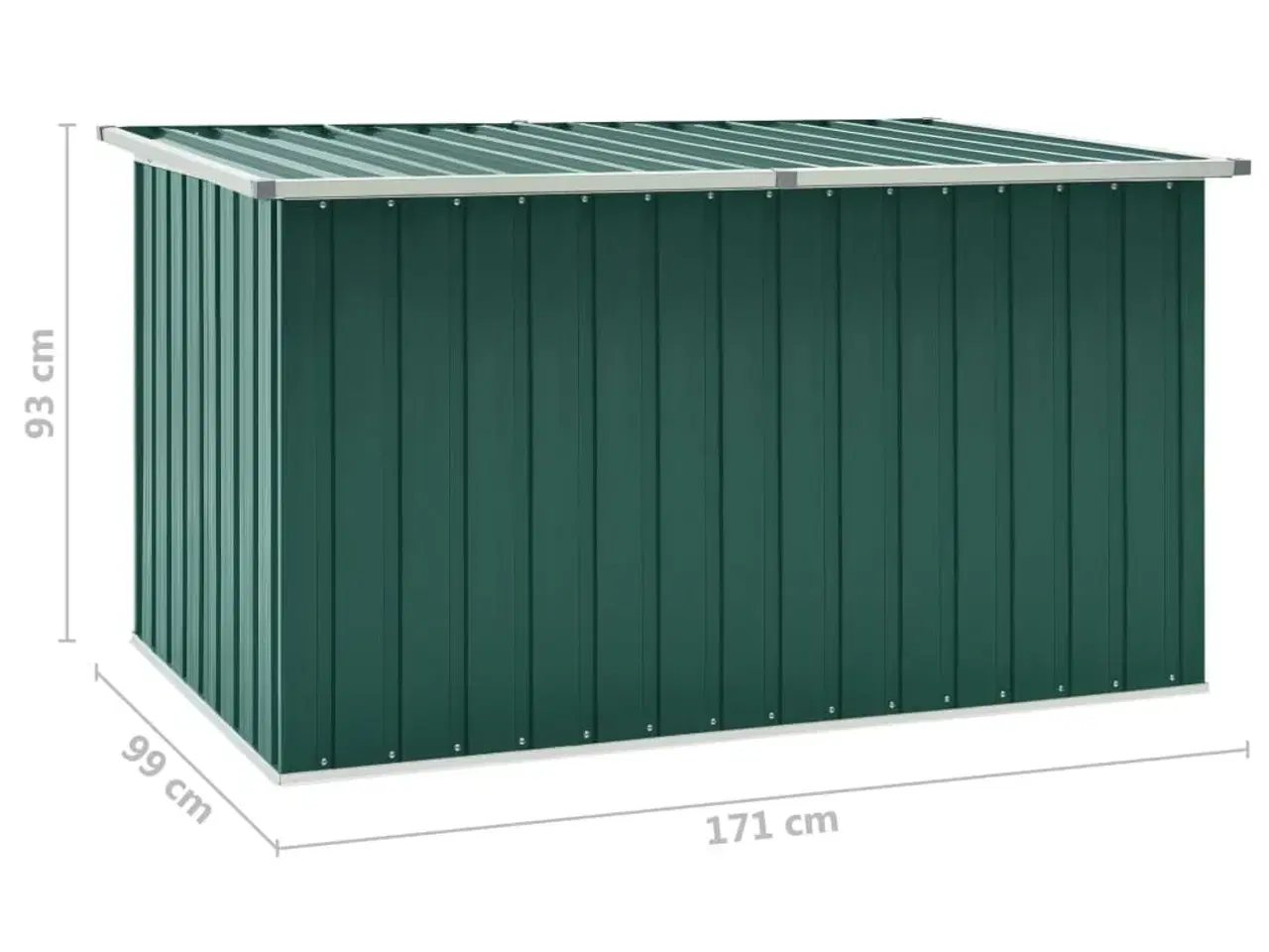 Billede 8 - Hyndeboks 171x99x93 cm grøn