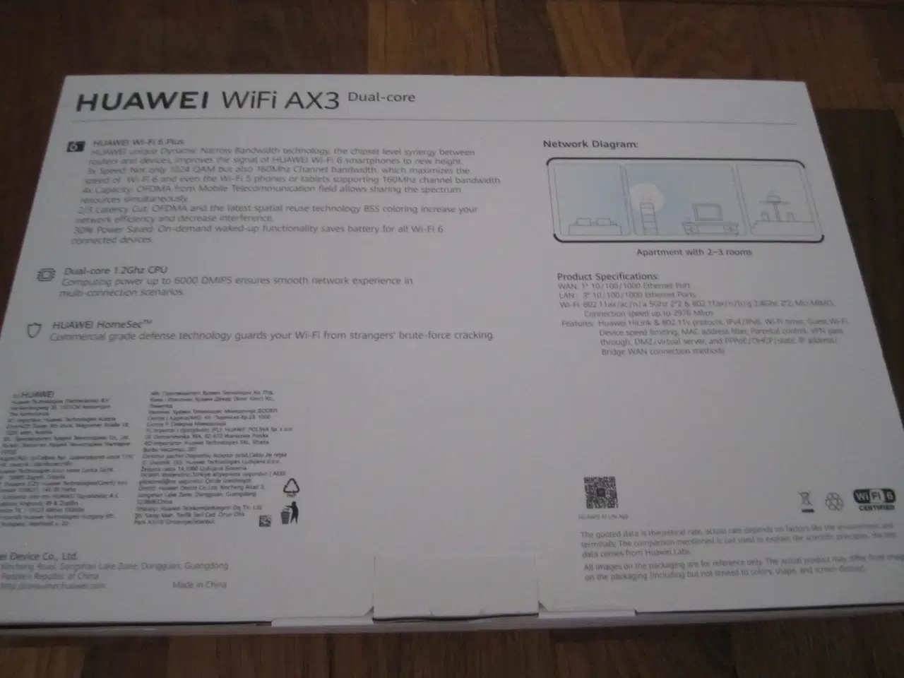 Billede 5 - HUAWEI Wifi AX3. Ny i Æske.