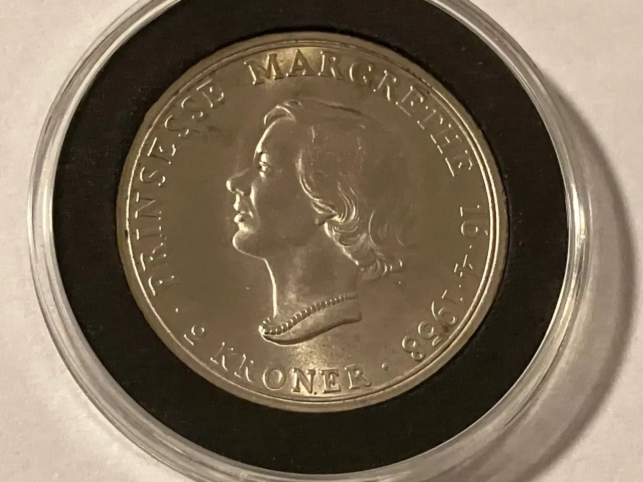 Billede 1 - 2 Kroner 1958 Erindringsmønt i sølv