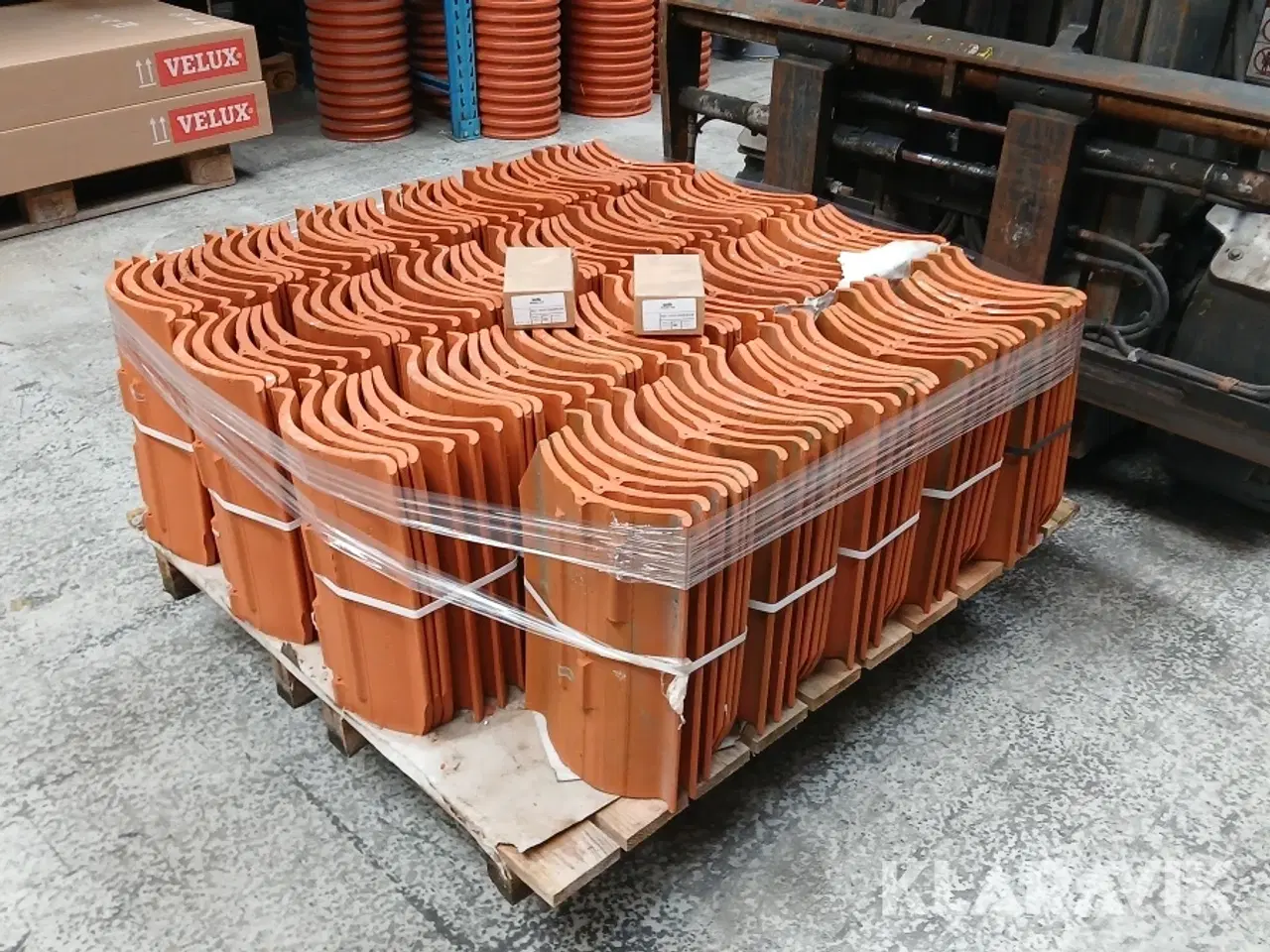 Billede 1 - Tagsten Monier Dobbeltvinget med tagstenskrog 2 pakker