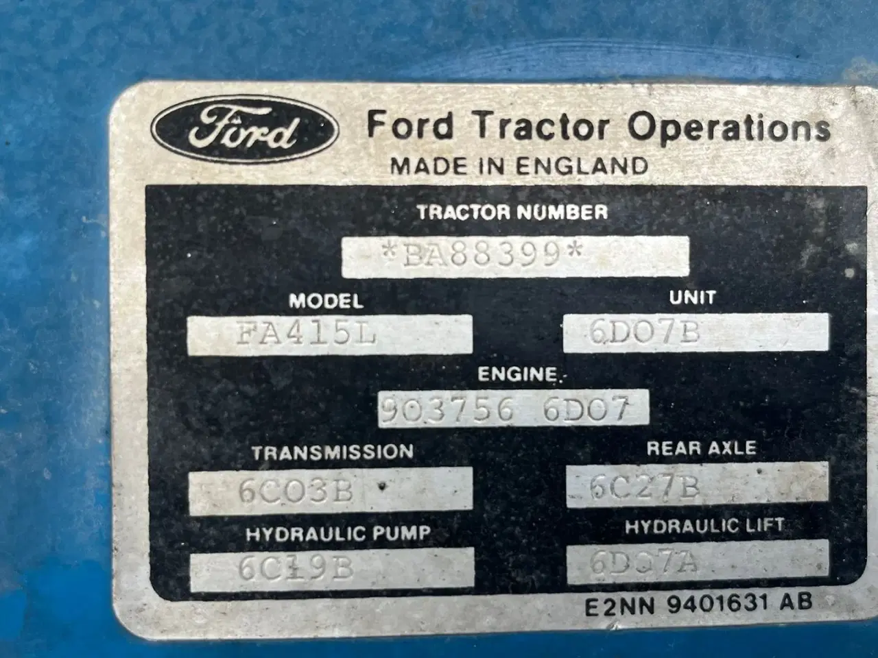 Billede 6 - Ford 7610 F II KUN 2724 timer