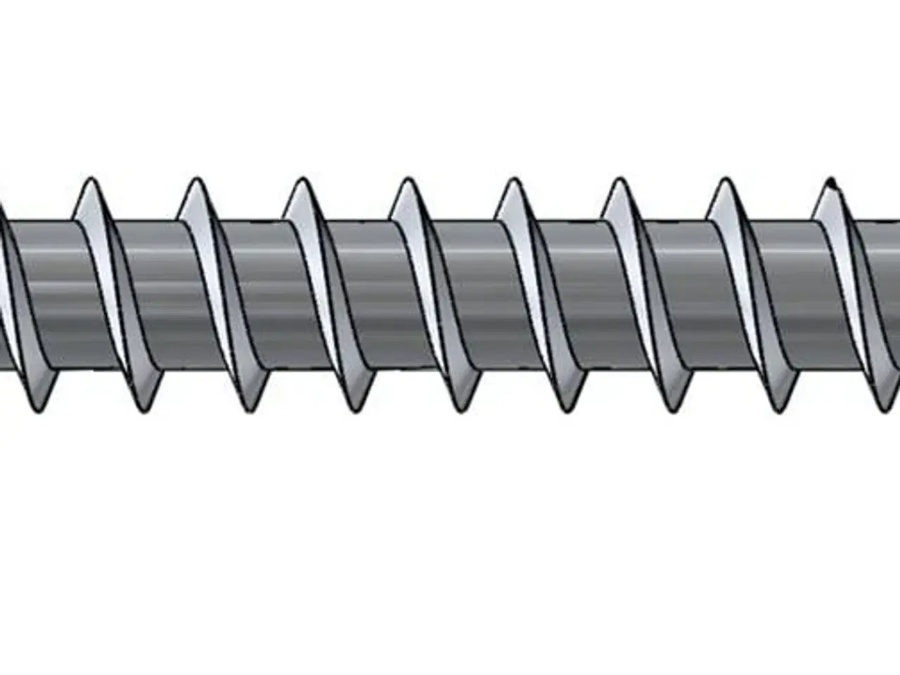 Billede 1 - Træskrue Outdoor TOPKON® HEX TX40 8,0 x 100 mm - 50 Stk