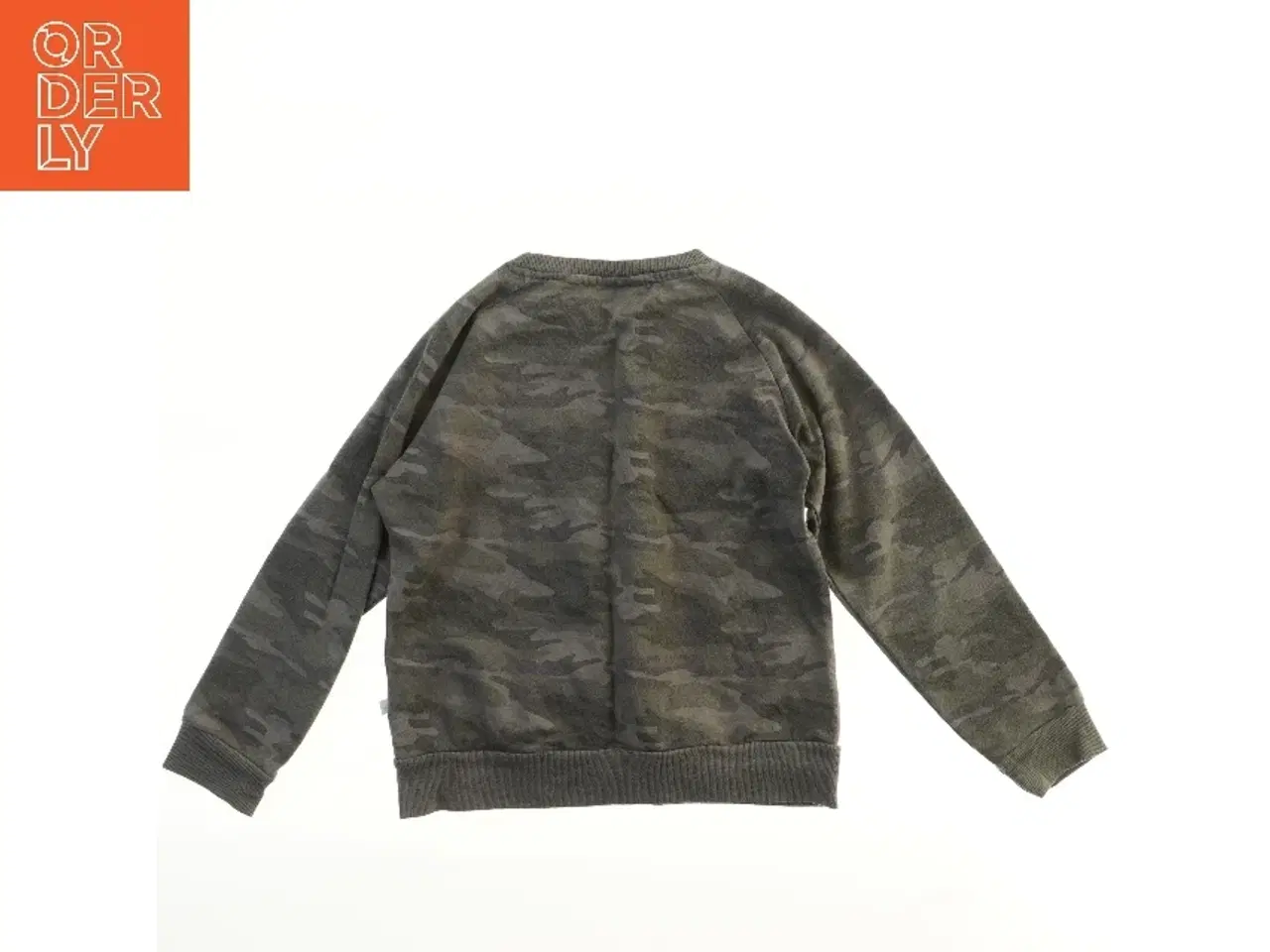 Billede 2 - Camouflage sweatshirt med print fra Royal Rebels (str. 140)