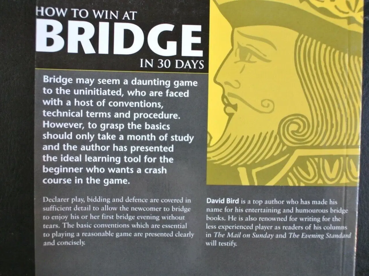 Billede 4 - how to win at bridge in 30 days, by david bird, em