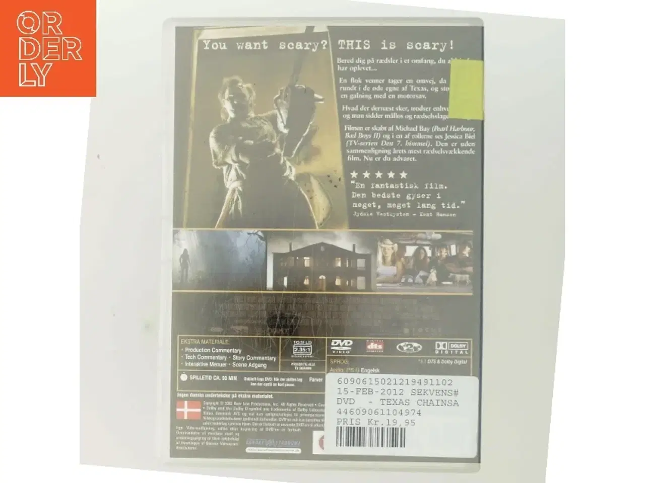 Billede 3 - The Texas Chainsaw Massacre med Jessica Biel (DVD)
