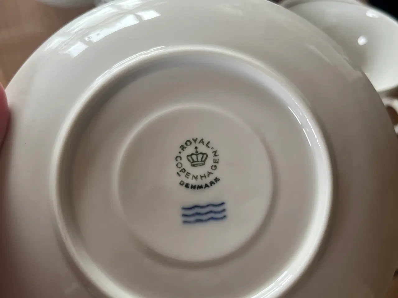 Billede 4 - Royal Copenhagen Hvid halvblonde 