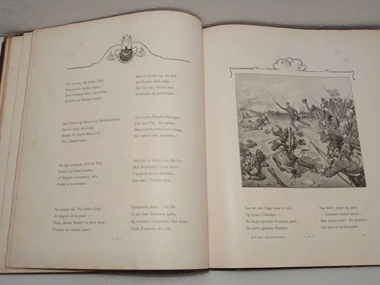 Billede 6 - H.P.Holst: Den lille Hornblæser. udg. 1894.       