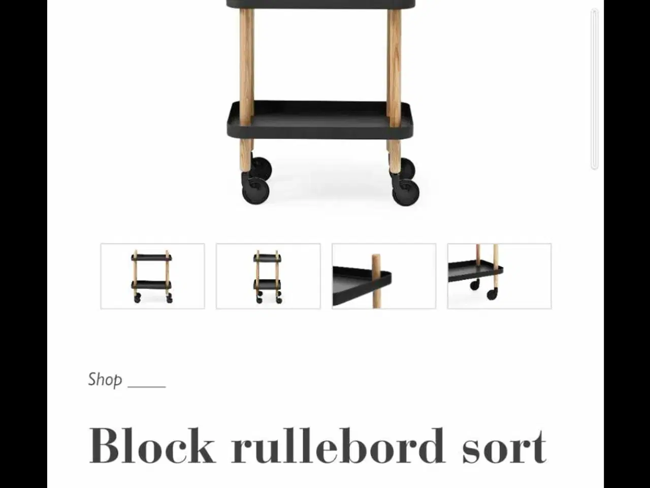 Billede 1 - Bakkebord normann copenhagen 