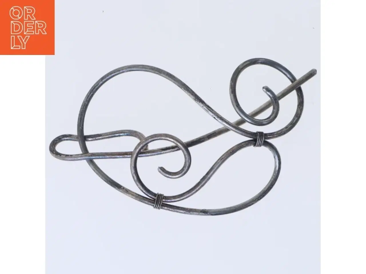 Billede 1 - Metal hårspænde (str. 12 cm)