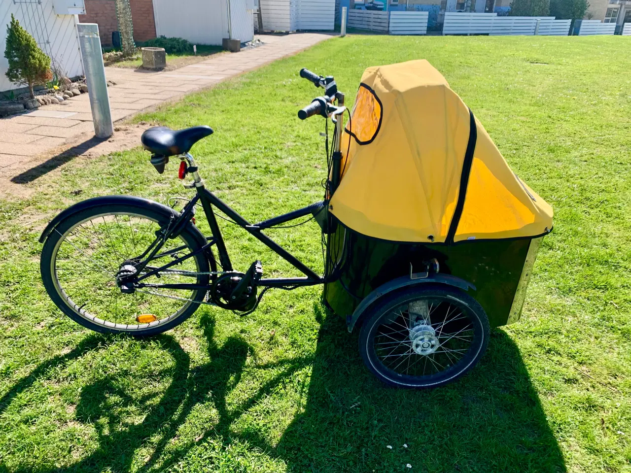 Billede 1 - Nihola ladcykel med El