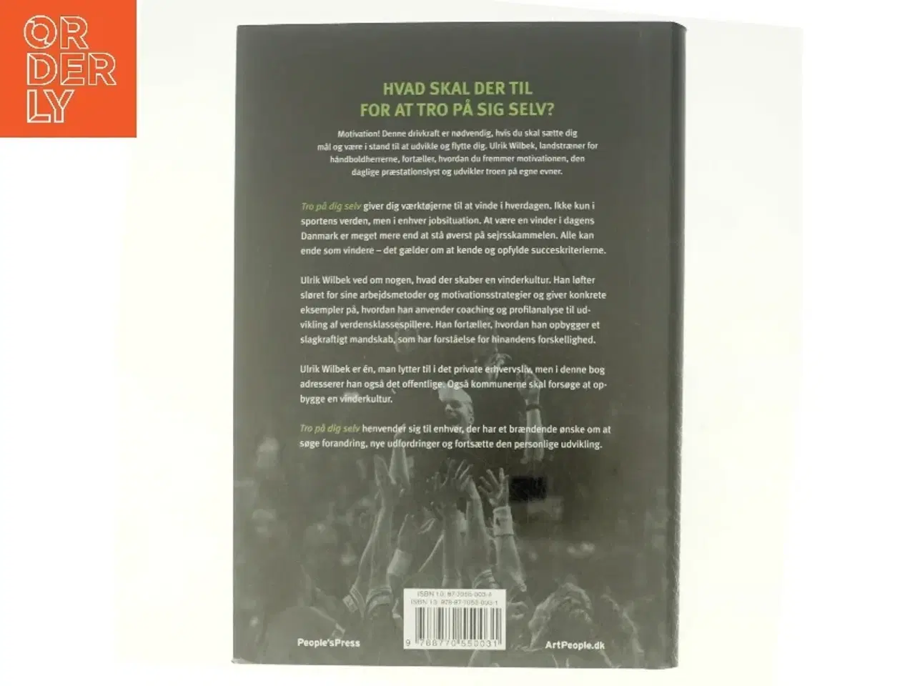 Billede 3 - Tro på dig selv (Bog) Ulrik Wilbek