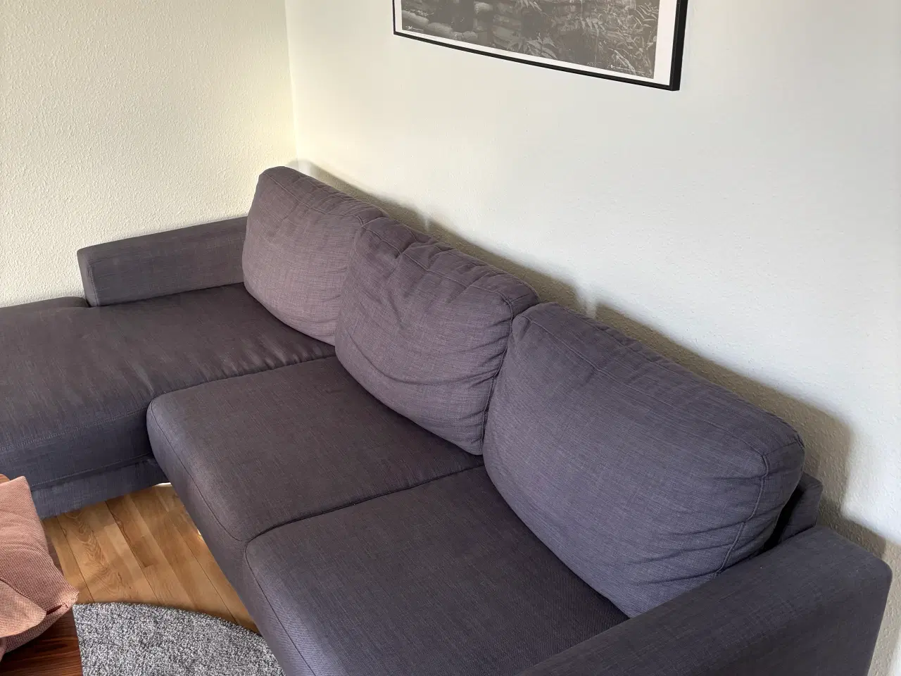 Billede 2 - 3 Pers chaiselong sofa