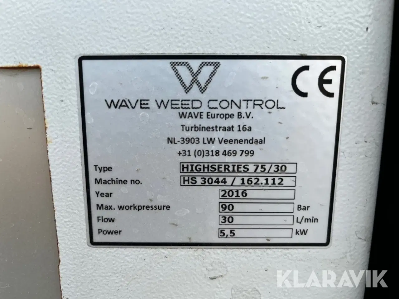 Billede 5 - Hedvandsrenser HEATWEED HIGHSERIES 75/30