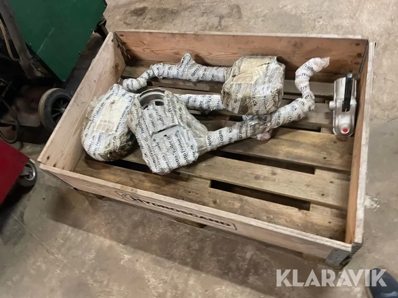 Billede 3 - Næsehjul Til trailer 3 styk