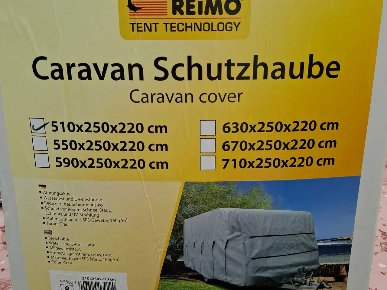 Billede 3 - Cover til campingvogn 510*250*220 cm