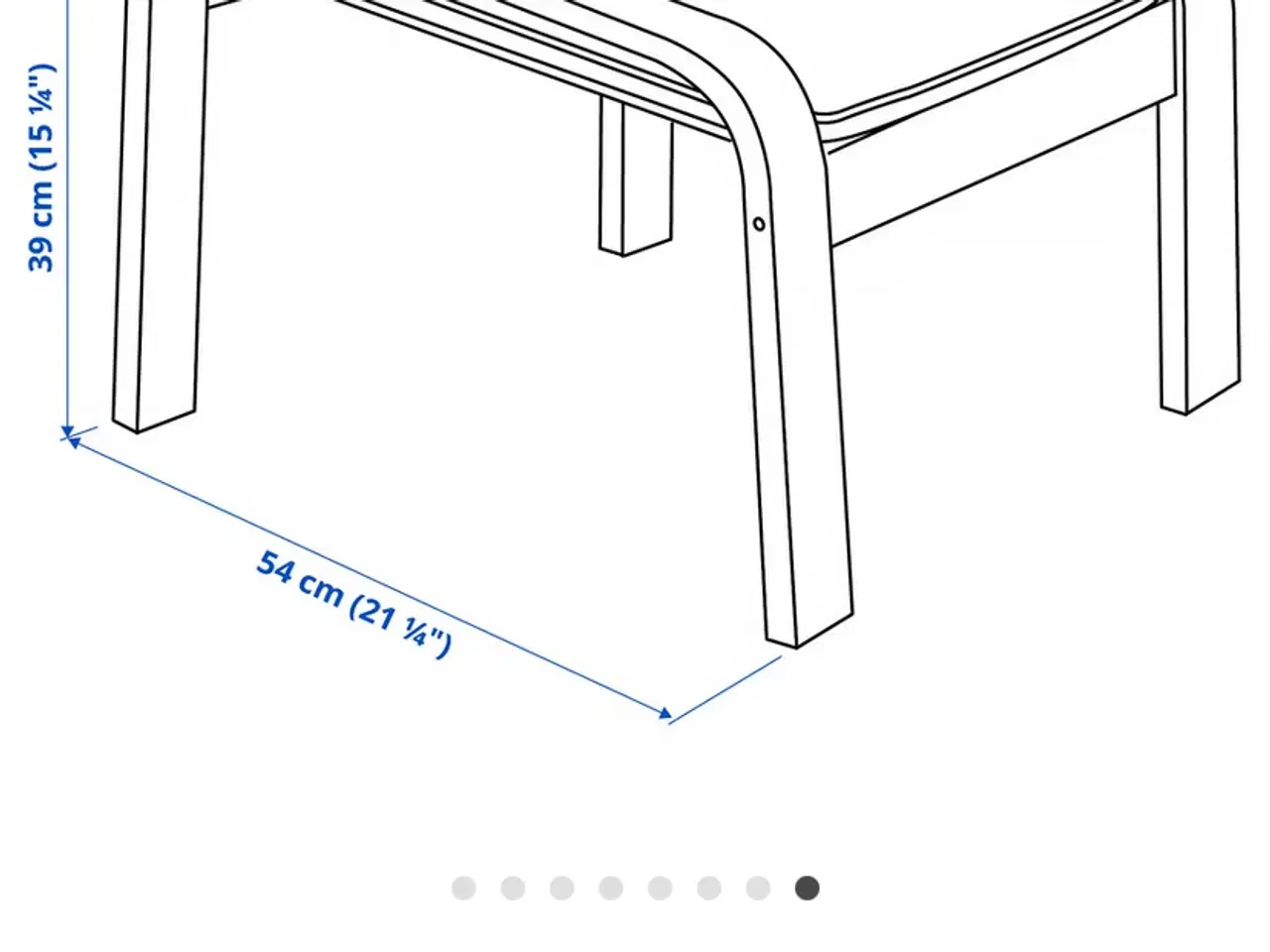Billede 5 - IKEA stole og skammel