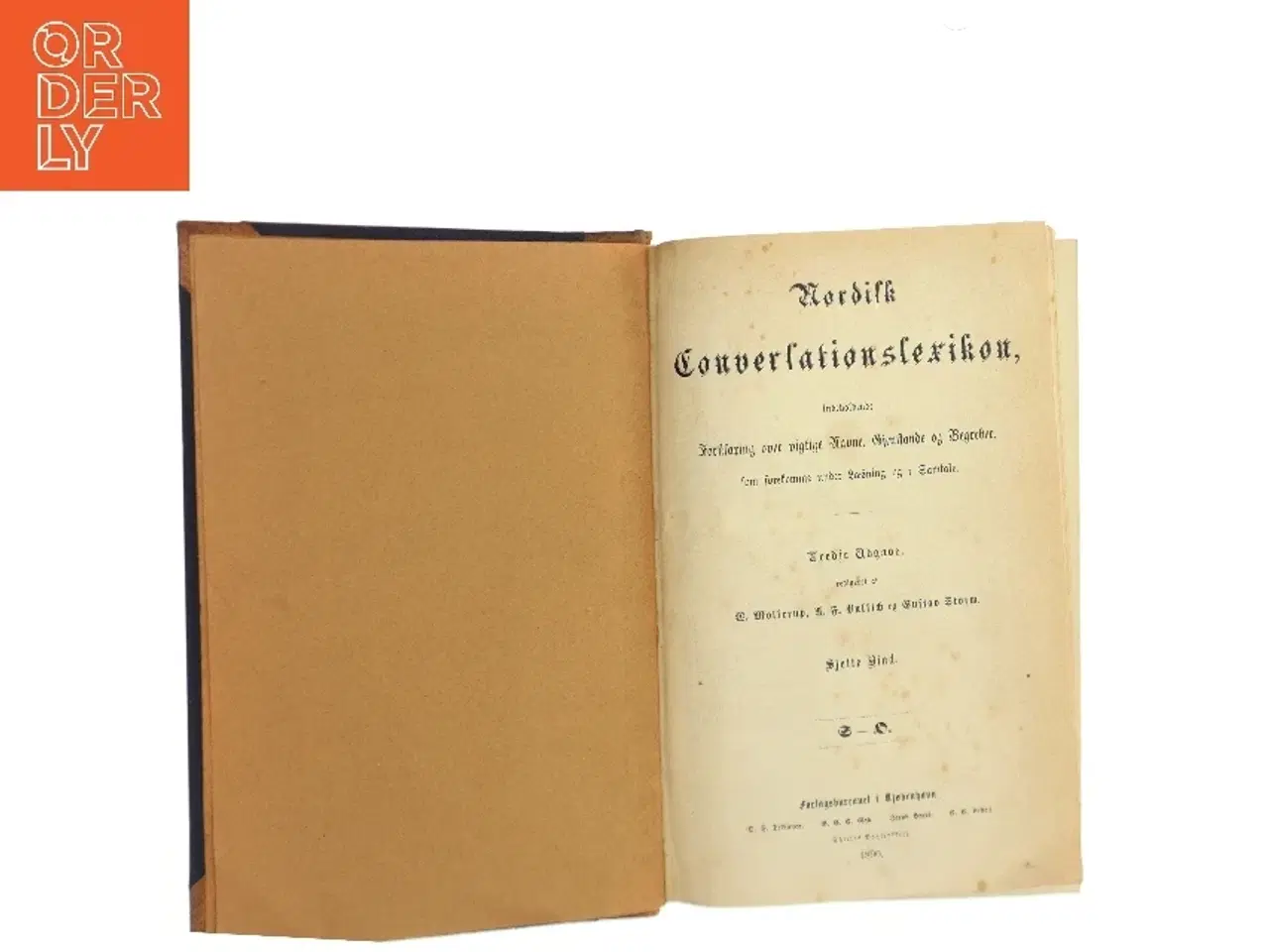 Billede 2 - Nordisk Conversationslexikon af B. Mollerup, A. V. Willis, Gustav Storm (Bog)