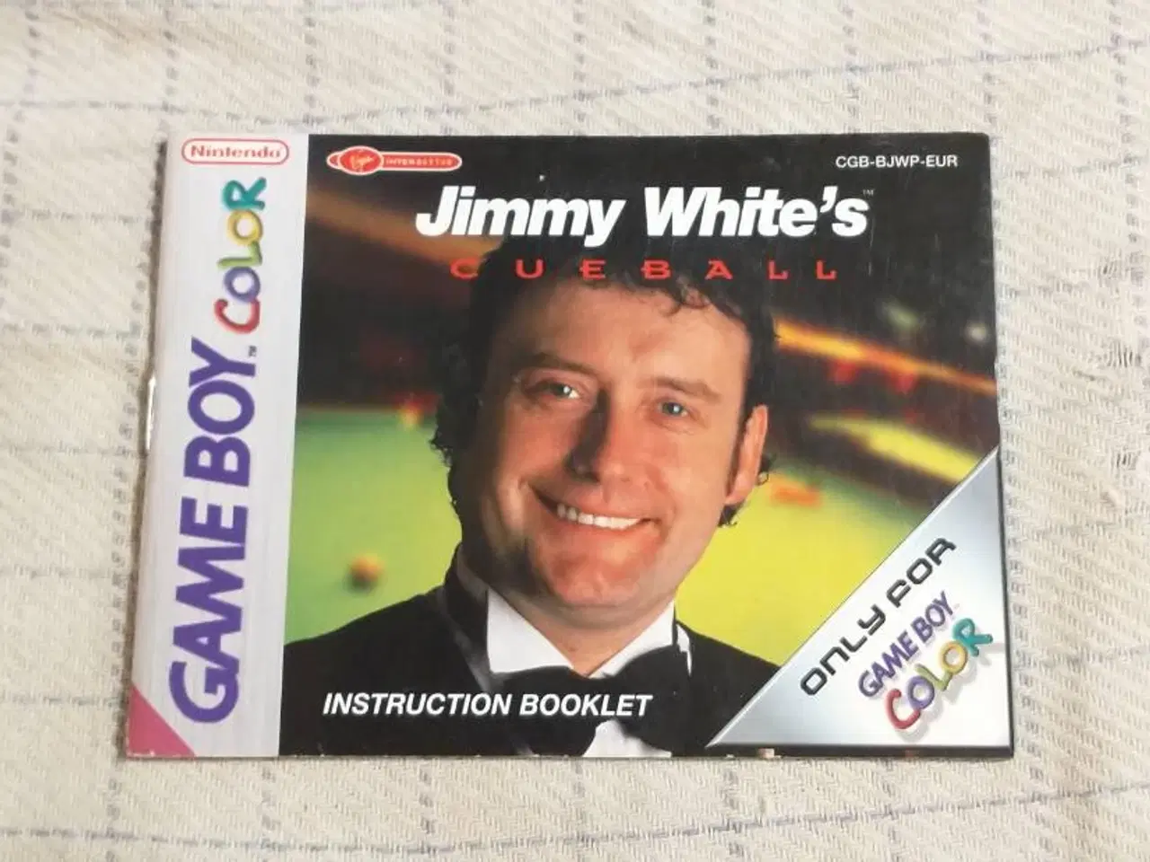 Billede 1 - Game Boy Color Manual Jimmy White´s Cueball