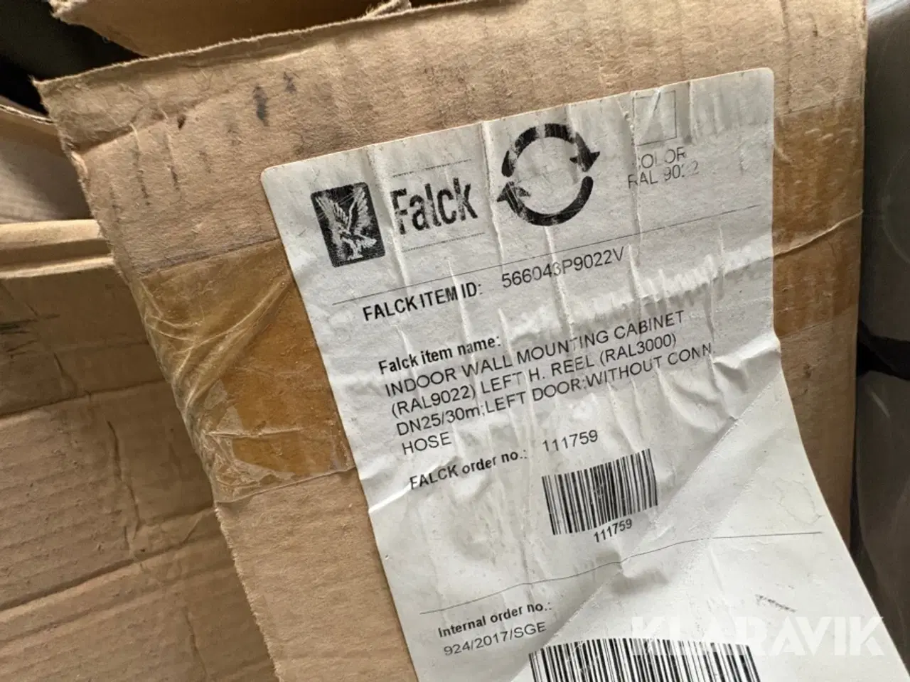 Billede 10 - Brandskabe Falck HW-25N - 4 styk