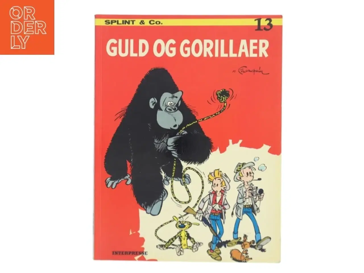 Billede 1 - Guld og Gorillaer af Franquin (Bog)