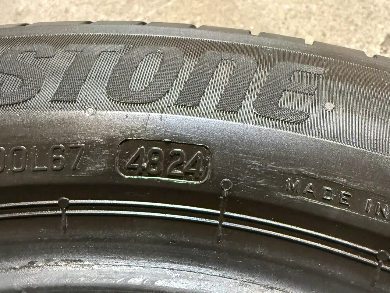Billede 5 - Bridgestone sommerdæk sælges. 205/55-16. 2 stk.