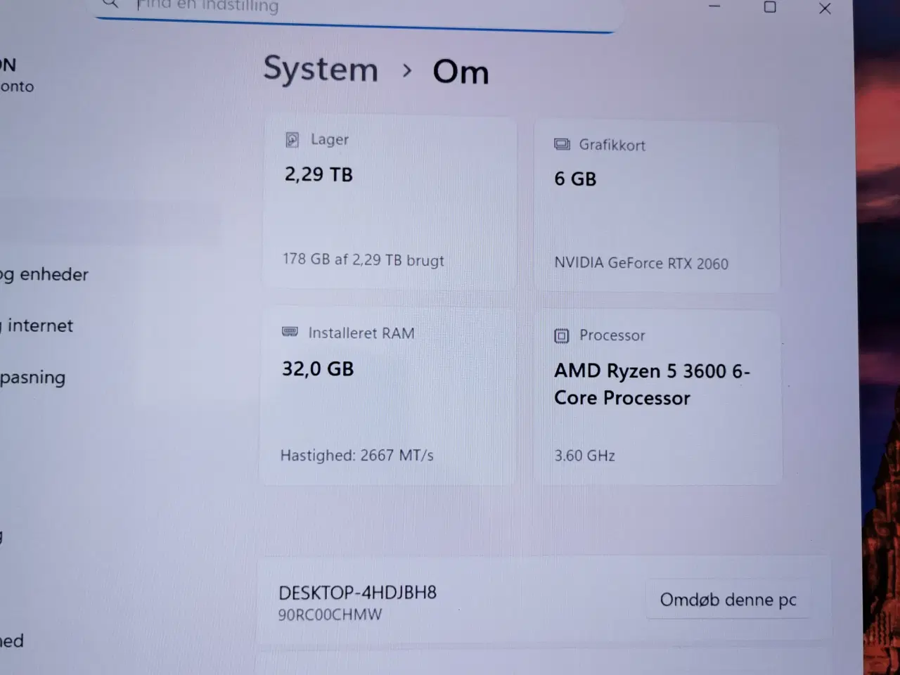 Billede 8 - Lenovo legion gammer (Tower)