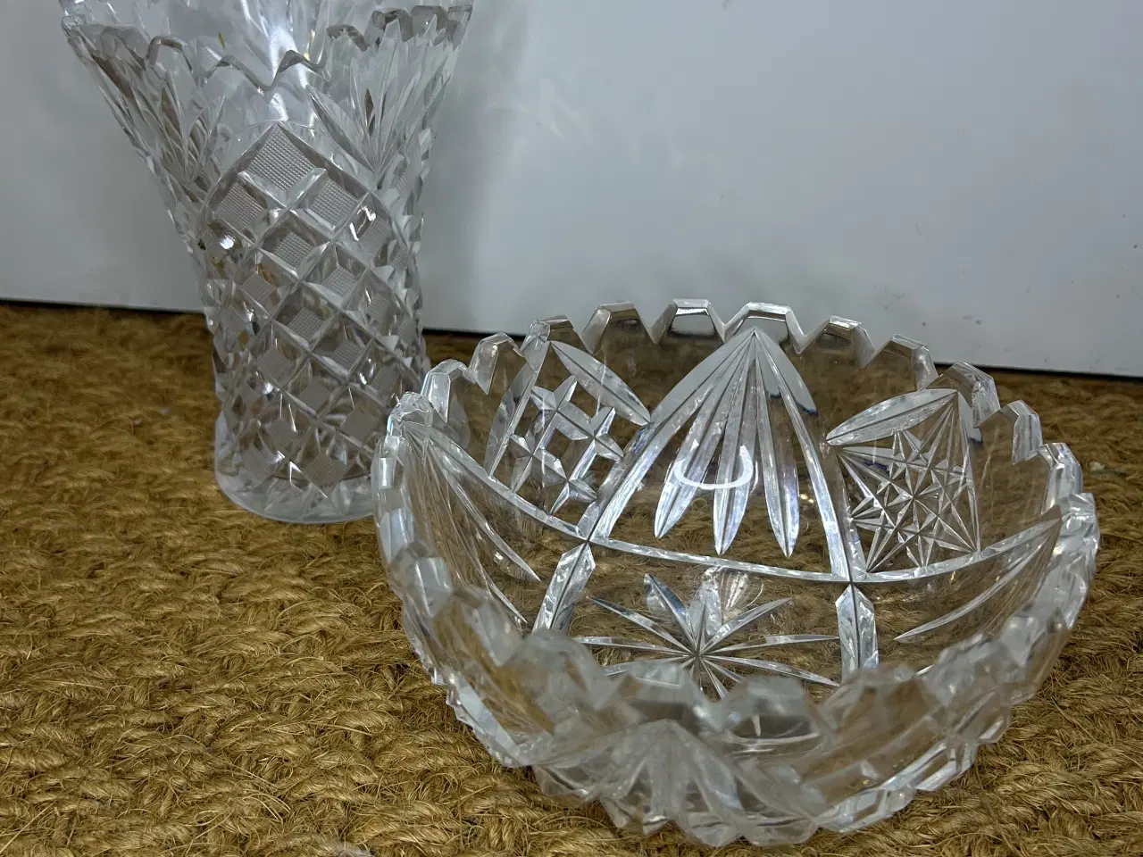 Billede 1 - Krystalglas sæt 2 dele