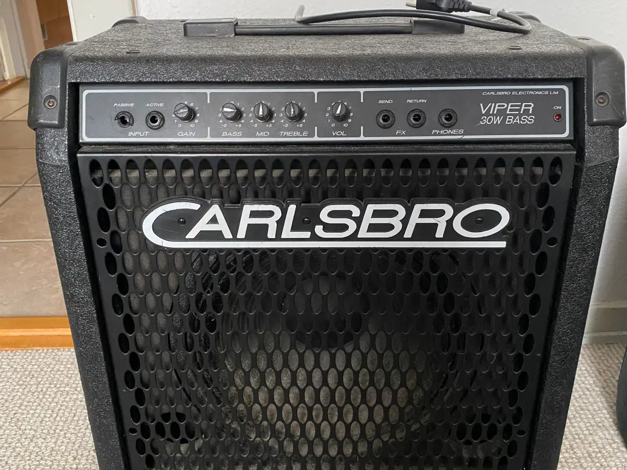 Billede 1 - Carlsbro Viper 30 W basforstærker