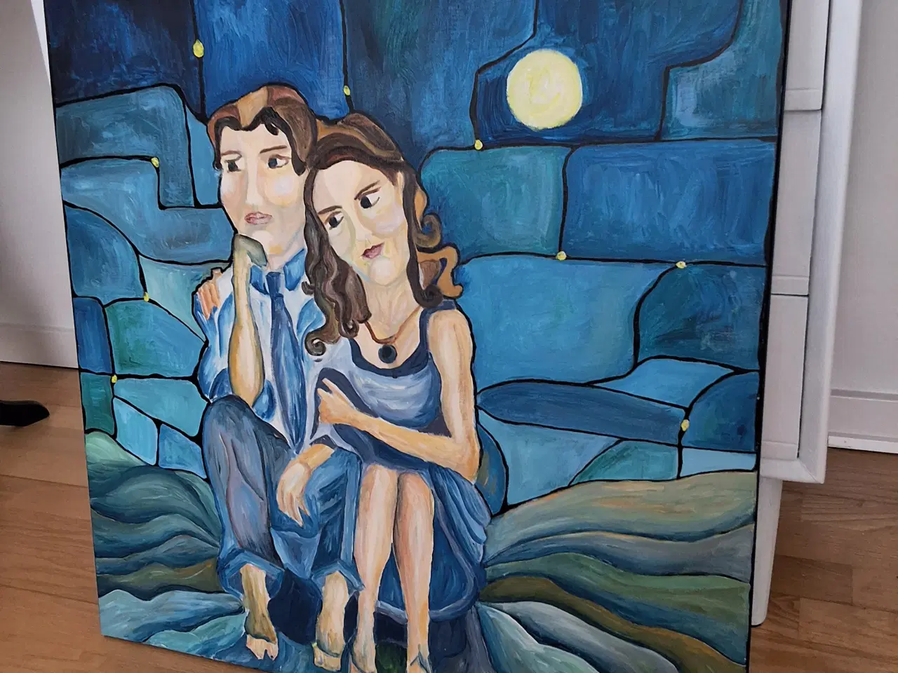 Billede 1 - Smukt originalt maleri