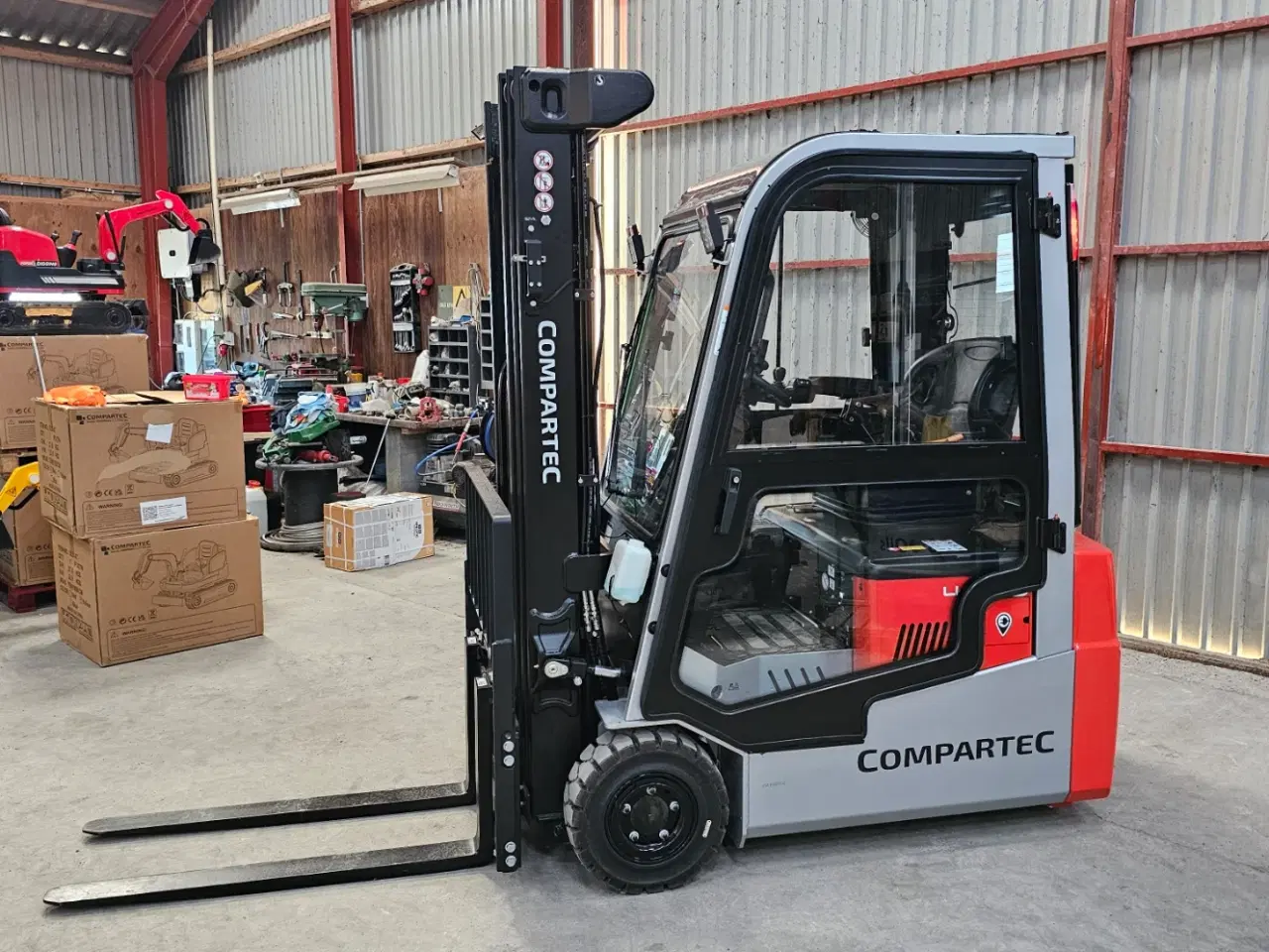 Billede 2 - Elektrisk gaffeltruck - udstillingsmodel - litium