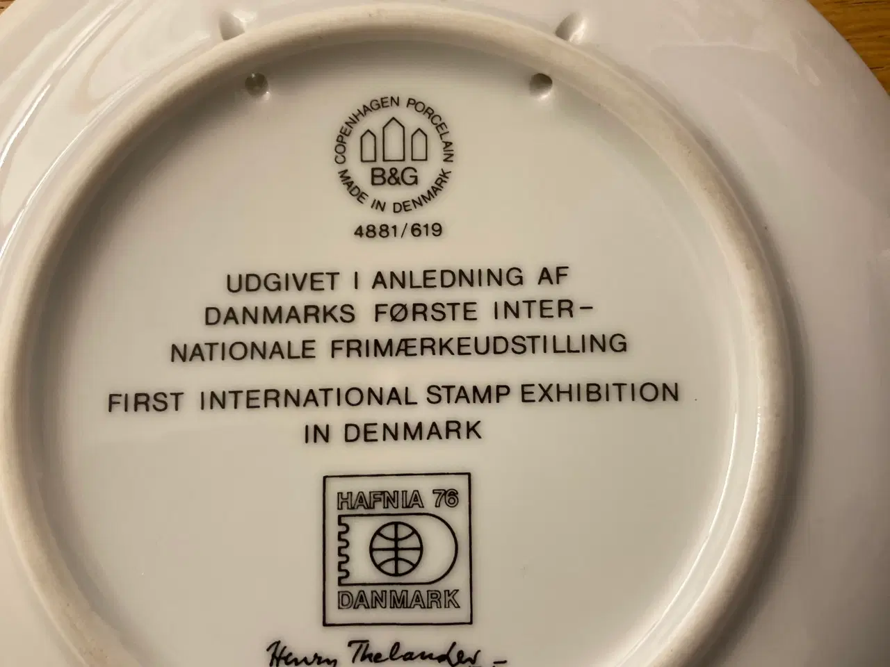 Billede 3 - BING &GRØNDAHL POSTPLATTE