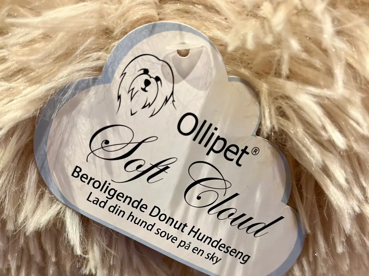 Billede 1 - Beroligende donut hundeseng Ollipet i khaki farve