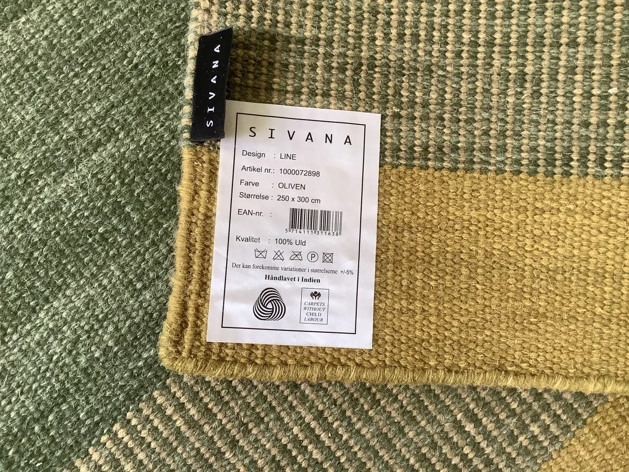 Billede 3 - Kelim sivana tæppe i 100%uld 250 cm x 300 cm