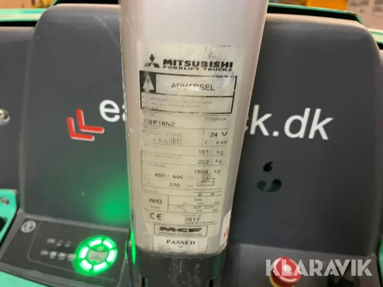 Billede 10 - Elstabler Mitsubishi PBP16N2