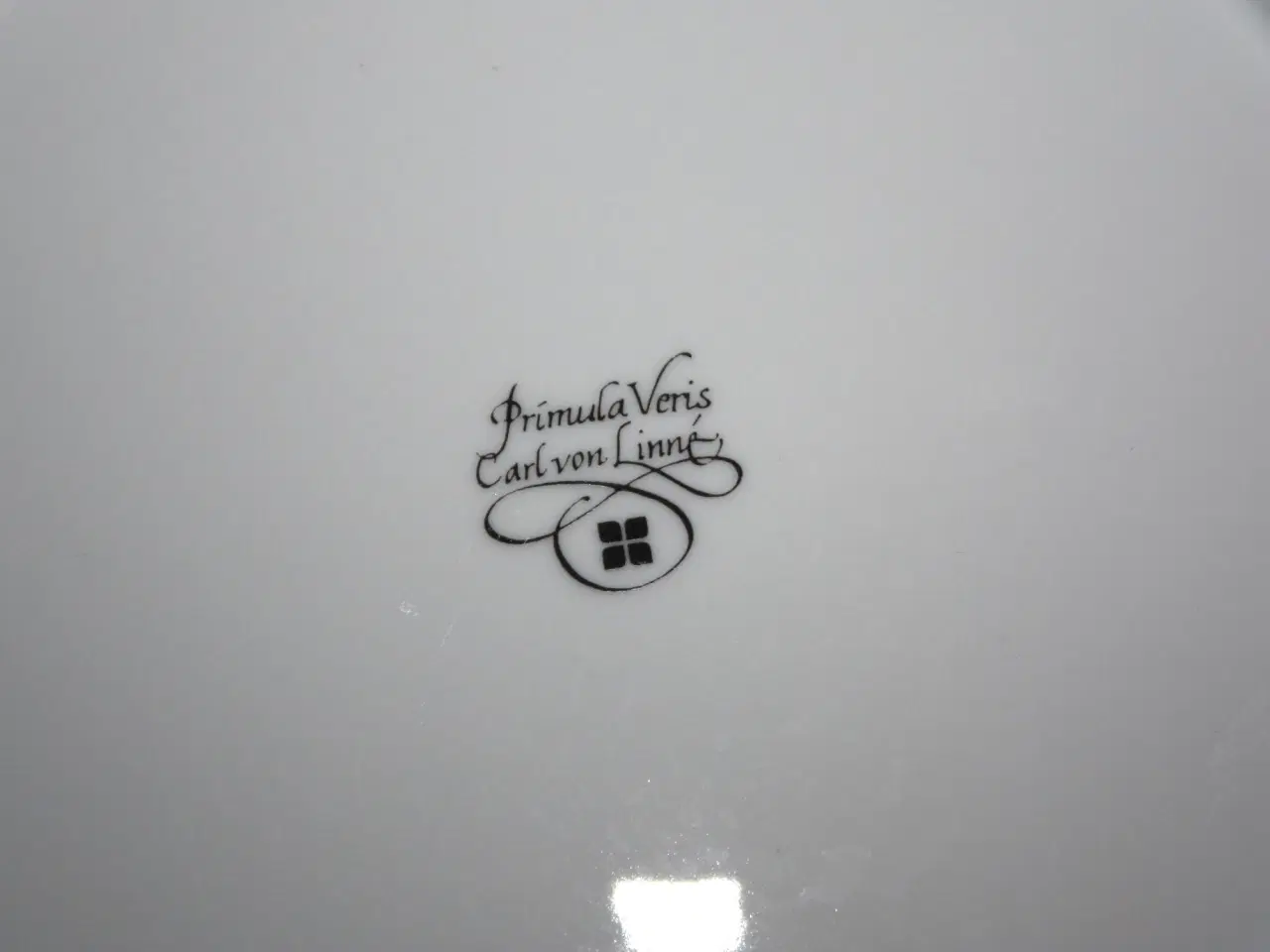 Billede 4 - Firkløveren Carl von Linné 2 tallerkener / fad