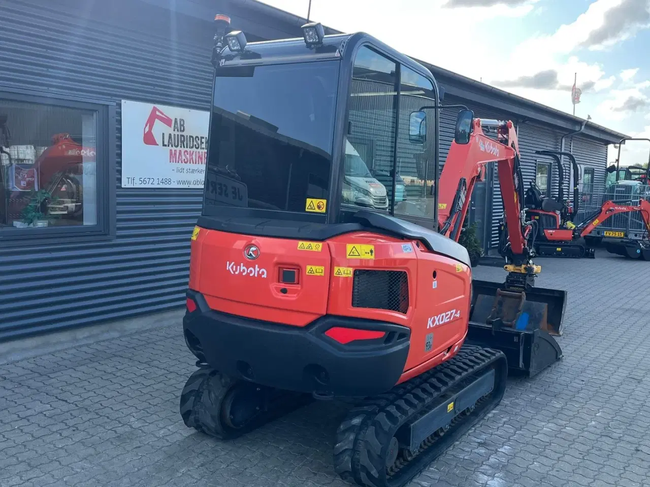 Billede 16 - Kubota kx027-4 Engcon rotortilt, Centralsmørring mm.