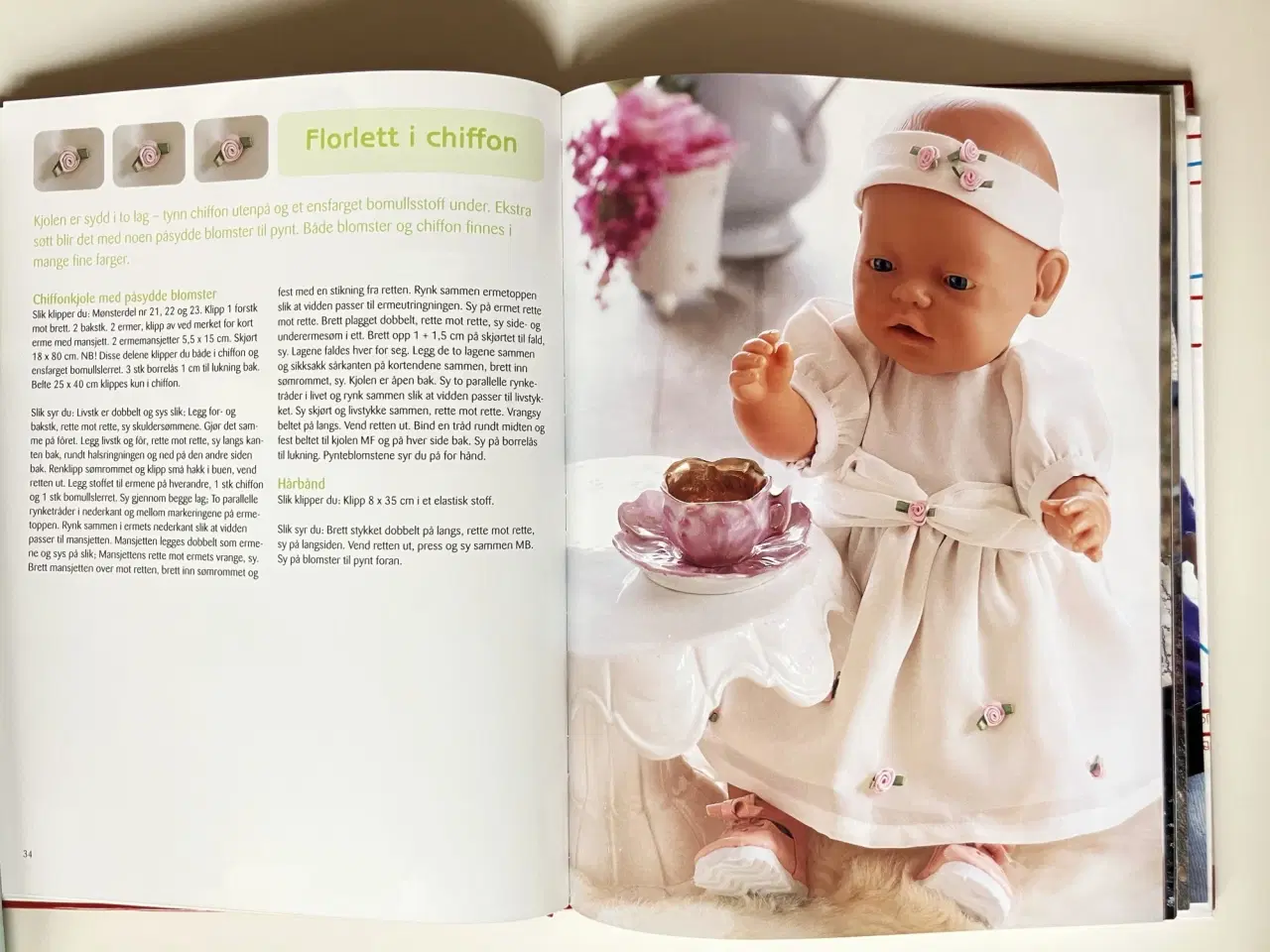 Billede 8 - Sy dukkeklær + Små kreasjoner - til baby og dukken