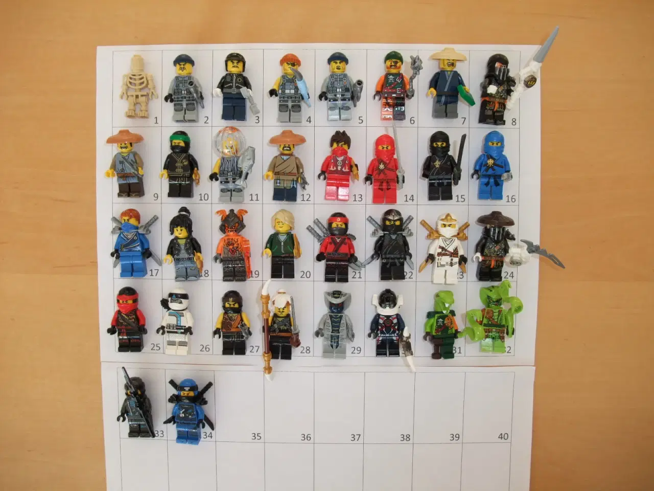 Billede 1 - Lego Ninjago Figurer