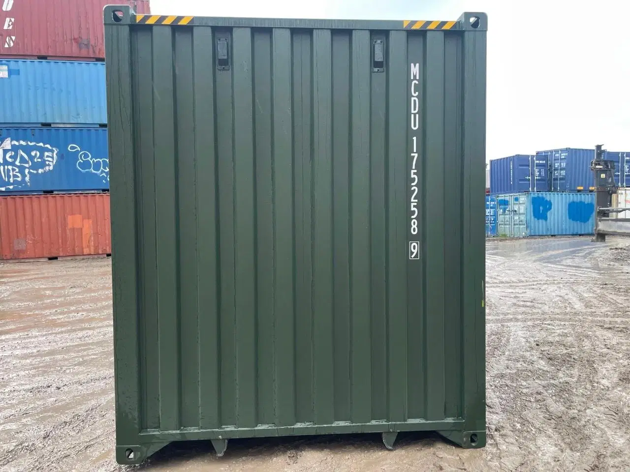 Billede 6 - Står i Hvidovre NY 40 fods HC Container i Grøn 