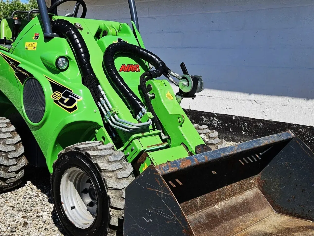 Billede 3 - Avant E5 / 100% EL / 1100 timer / teleskoparm mv.